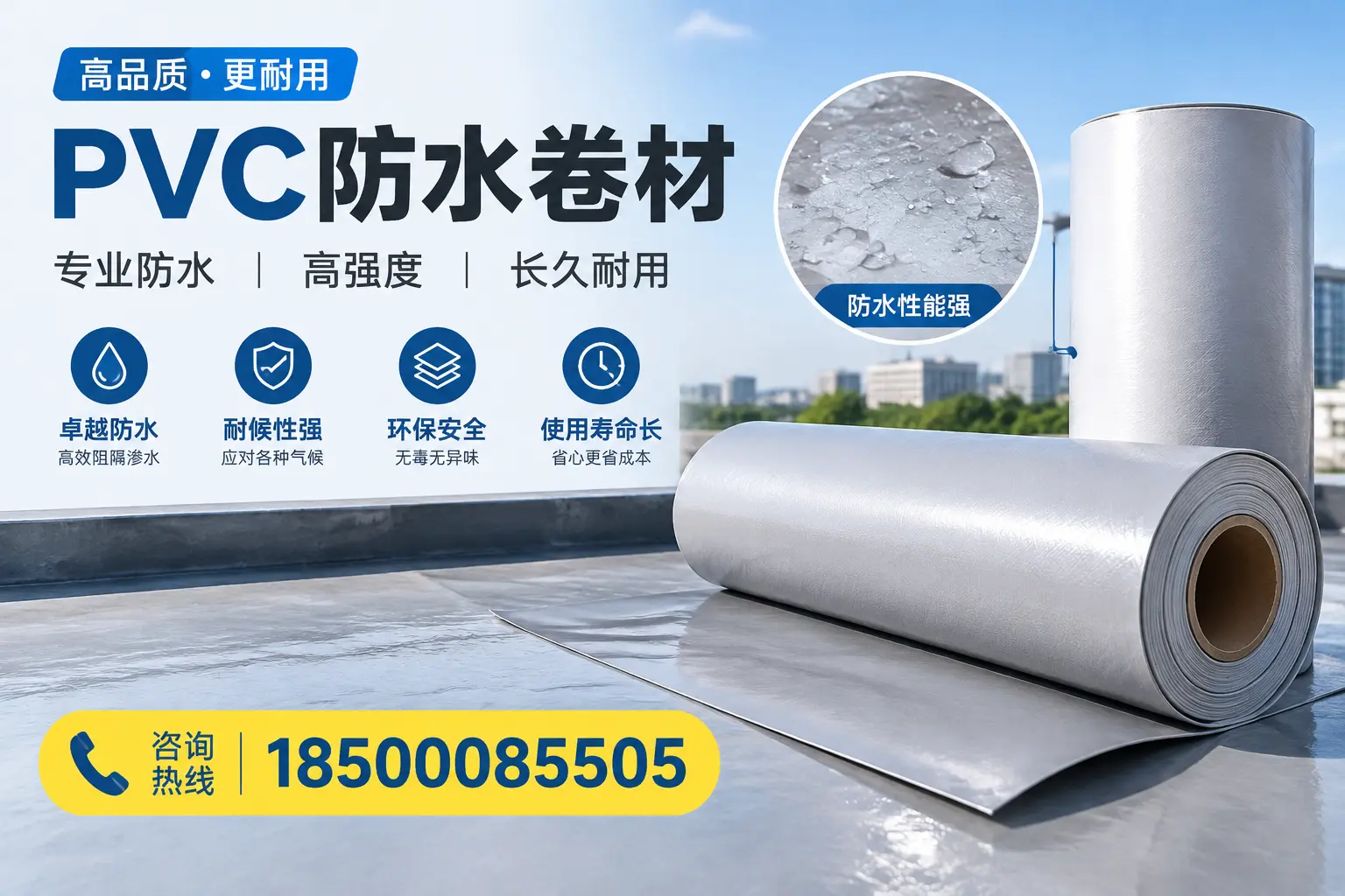 PVC防水卷材的安装方法与注意事项，鞍山用户必看